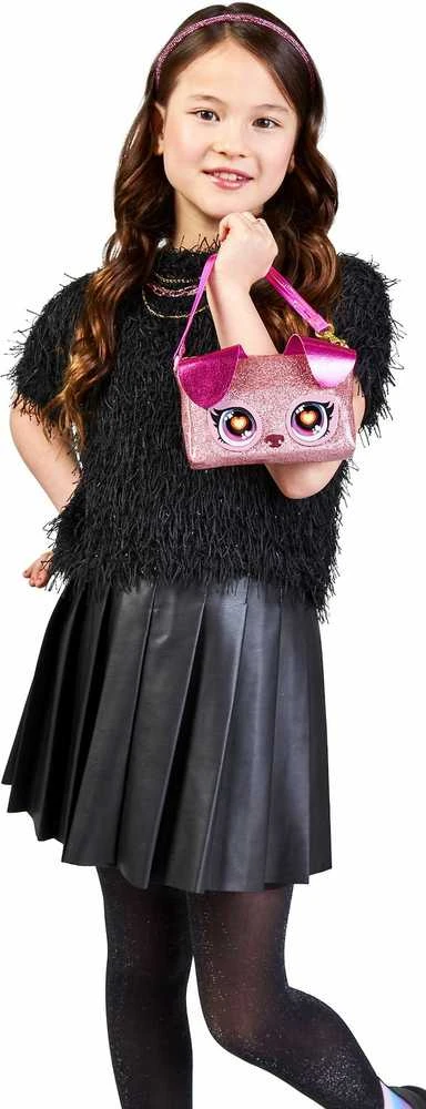 PURSE PETS Interaktyvi blizgi rankinė - Šuniukas