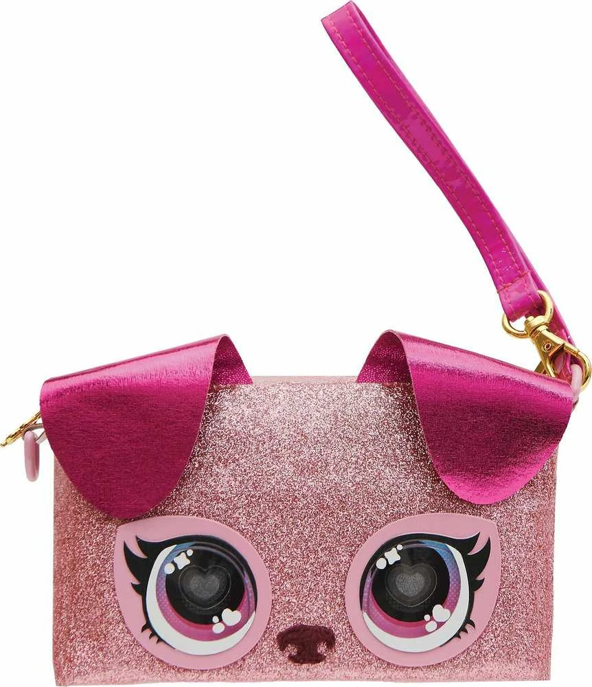 PURSE PETS Interaktyvi blizgi rankinė - Šuniukas