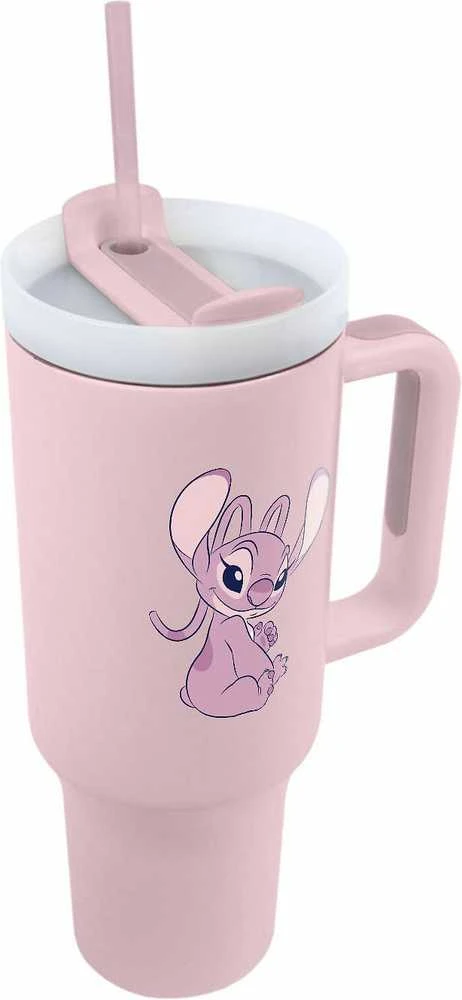 Pyramid Piramidės formos Disney Stitch Angel termo puodelis 1,2 l