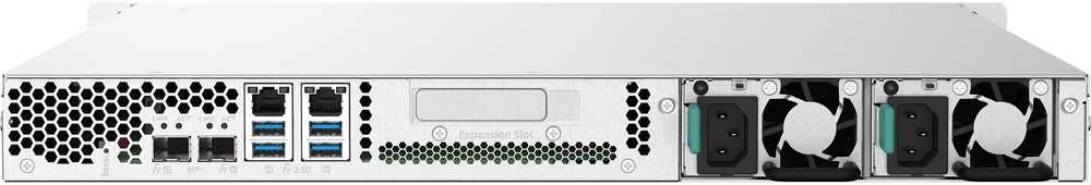 Serveris QNAP TS-432PXU-RP NAS Rack (1U) Annapurna Labs Alpine AL-324 2 GB DDR4 0 TB Juodas