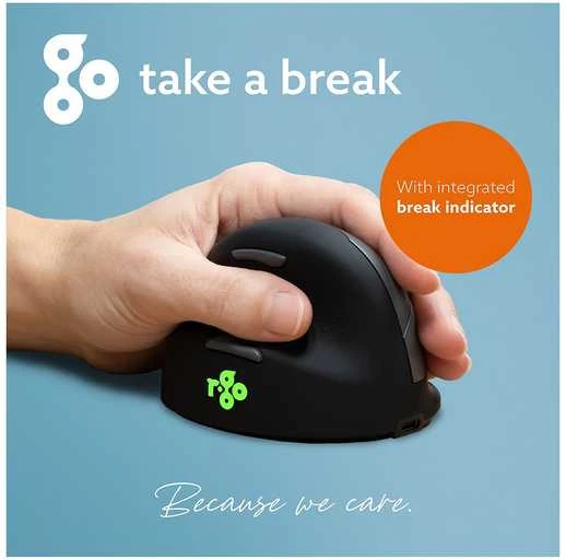 R Go Tools ERGONOMIC Pelė LARGE - HAND OVER185MM LEFT-HANDED belaidė