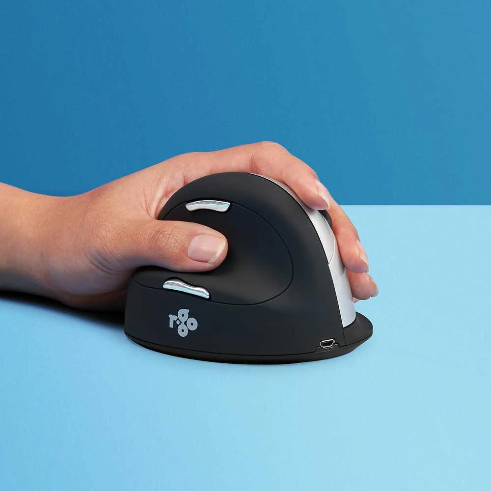 R Go Tools ERGONOMIC Pelė LARGE - HAND OVER185MM LEFT-HANDED belaidė