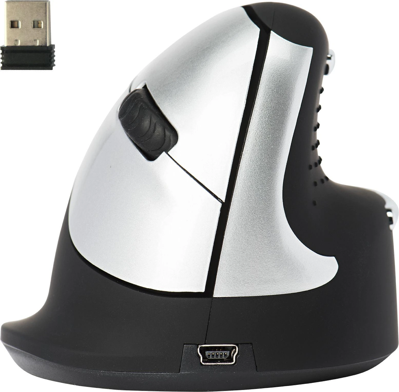 Pelė R-Go HE Break -ergonominen hiiri, BT, M-koko, oikealle kädelle