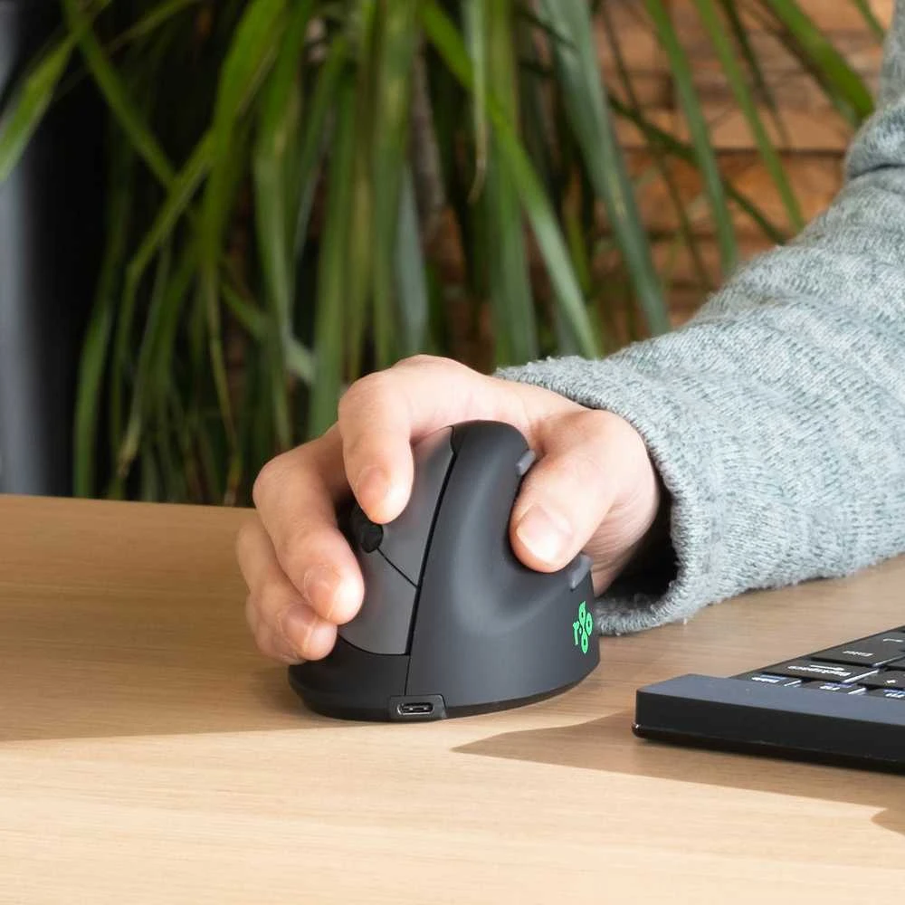 R-Go Tools HE Mouse Vertikali Ergonomiška pelė, dešinei rankai, belaidė