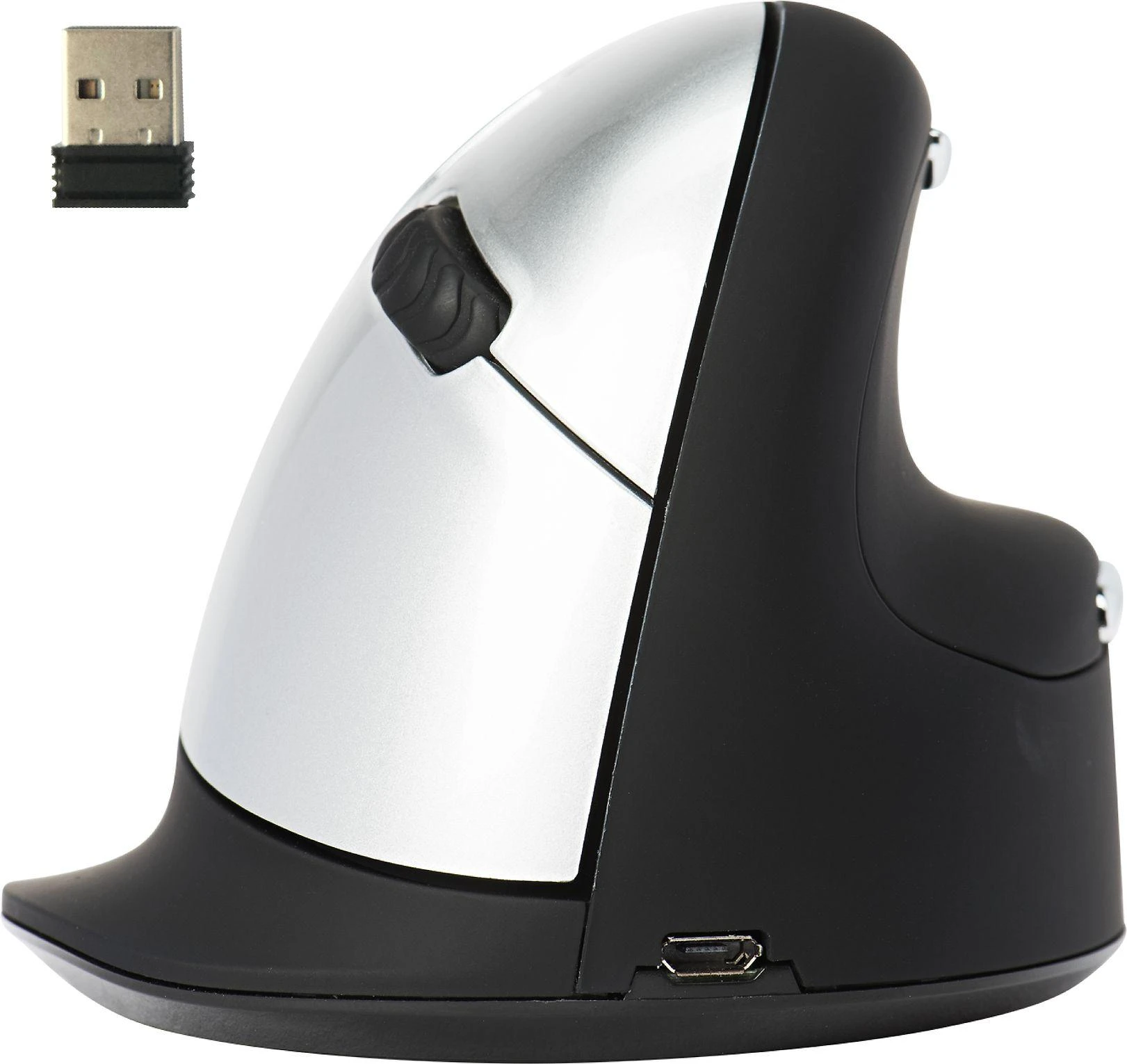 R-Go Tools HE Mouse Vertikali Ergonomiška pelė, dešinei rankai, belaidė