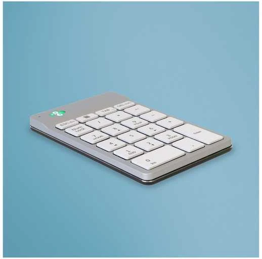 R-GO TOOLS NUMPAD BREAK Baltas - BLUETOOTH SKAITMENINĖ Klaviatūra