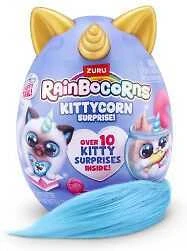 Zuru RAINBOCORNS - Kittycorn staigmenų serija 3, mažas pliušinis žaisliukas - (92104TQ1)