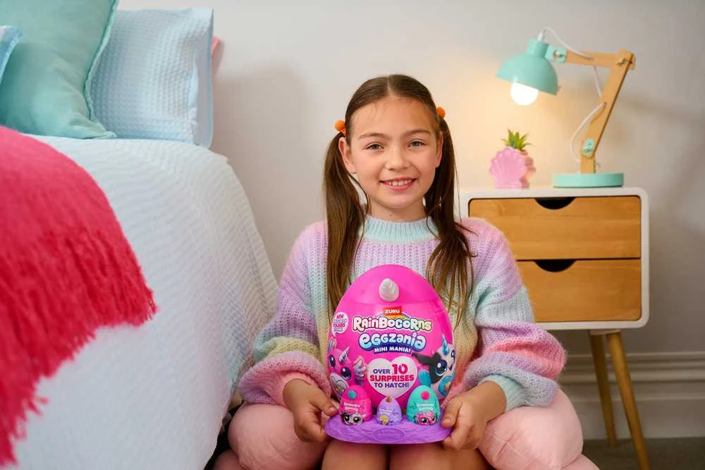 Zuru Rainbocorns Vaivorykštiniai kukurūzai - Eggzania Mini S1 (9296)