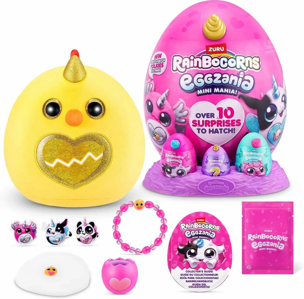 Zuru Rainbocorns Vaivorykštiniai kukurūzai - Eggzania Mini S1 (9296)