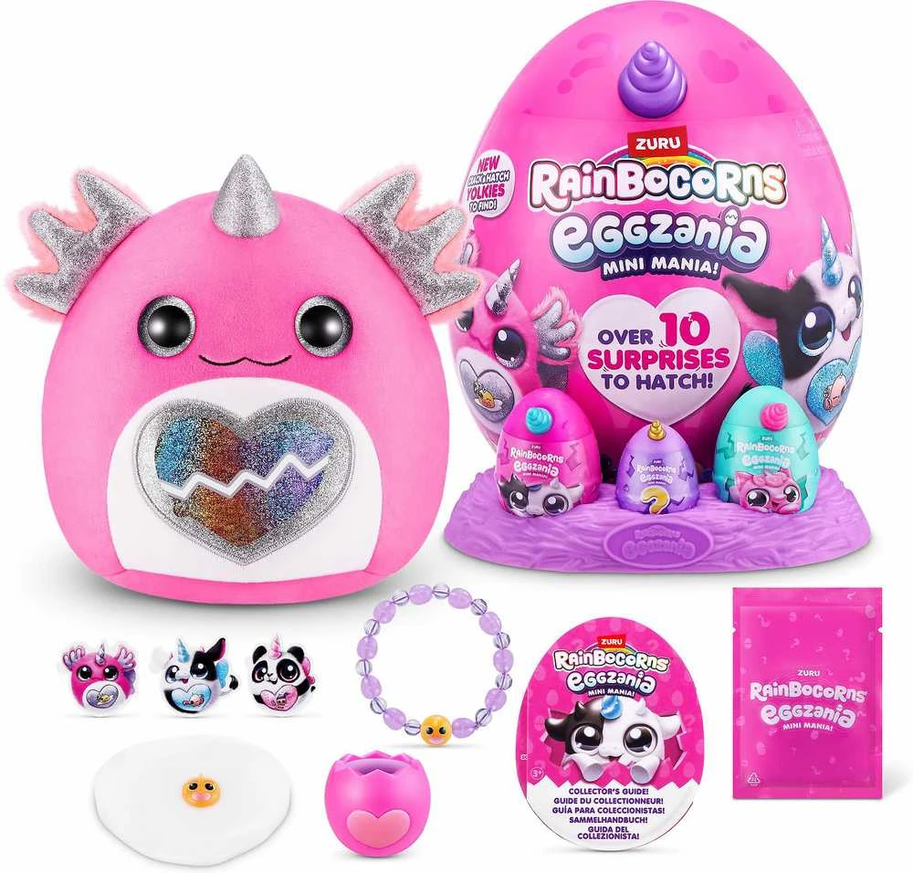Zuru Rainbocorns Vaivorykštiniai kukurūzai - Eggzania Mini S1 (9296)