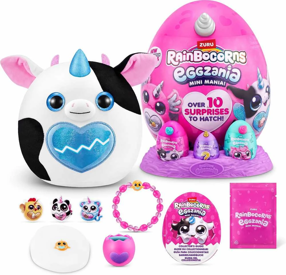 Zuru Rainbocorns Vaivorykštiniai kukurūzai - Eggzania Mini S1 (9296)