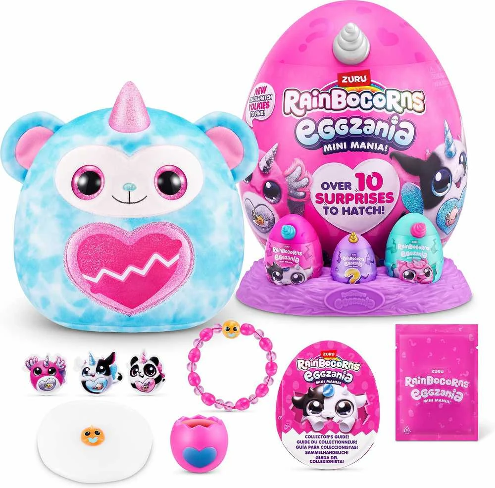 Zuru Rainbocorns Vaivorykštiniai kukurūzai - Eggzania Mini S1 (9296)