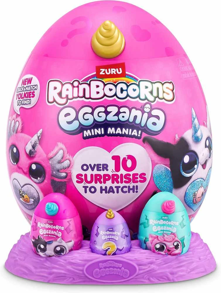 Zuru Rainbocorns Vaivorykštiniai kukurūzai - Eggzania Mini S1 (9296)