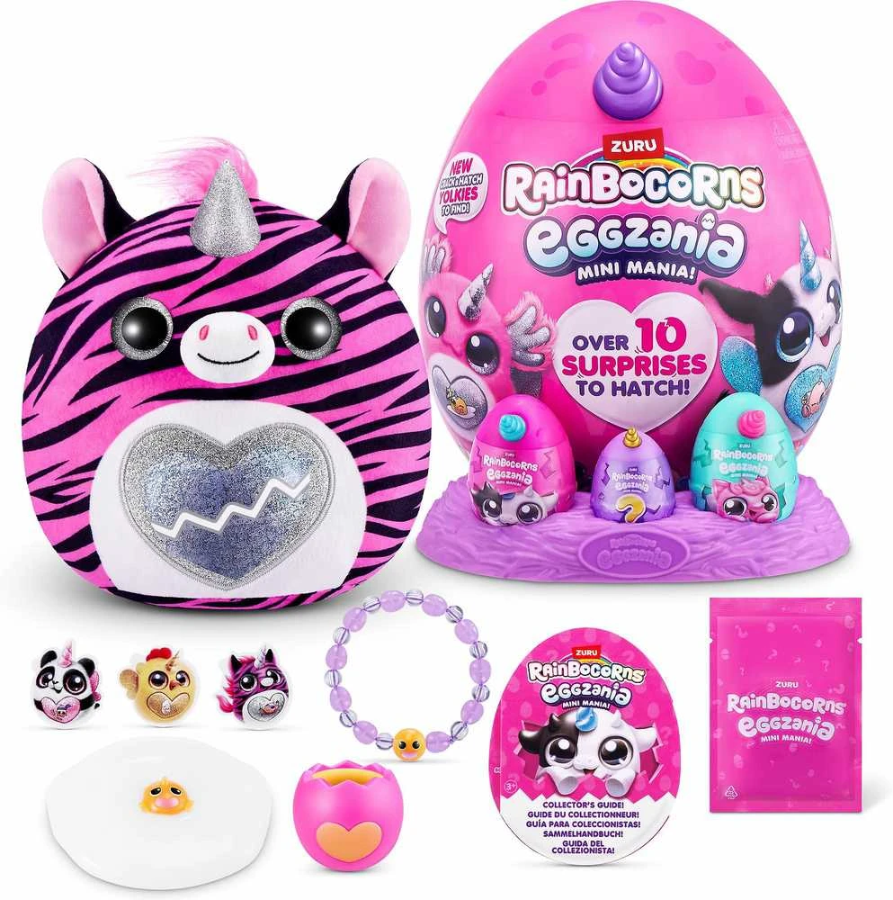 Zuru Rainbocorns Vaivorykštiniai kukurūzai - Eggzania Mini S1 (9296)