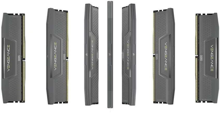 RAM DDR5 64GB PC 6000 CL40 CORSAIR KIT (2x32GB) VENGEANCE mažmeninė prekyba