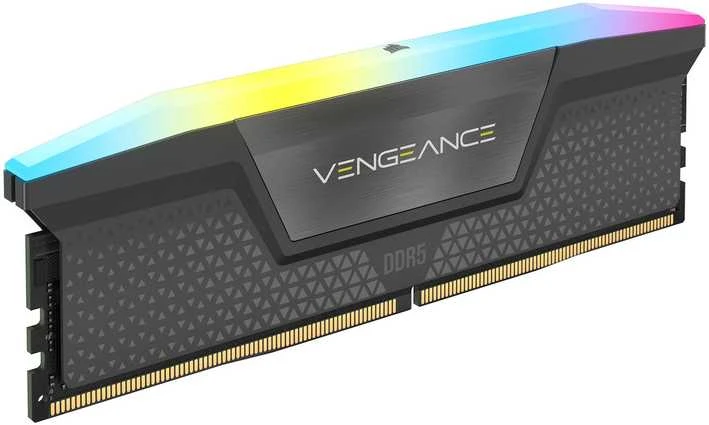 Corsair Vengeance DDR5 operatyvioji atmintis su RGB apšvietimu