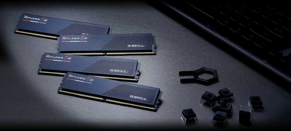 RAM G.Skill DDR5 32GB (16GBx2) 32-39-39-102 6400 MT/s | G.Skill | Ripjaws S5 | 32 GB: 2 x 16 GB GB | DDR5 | 6400 MHz | ECC Nr.