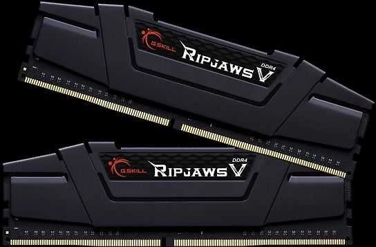 RAM G.Skill | Ripjaws V | 32 komplektas (16GBx2) GB | DDR4 | 3200 MHz | PC/serveris | Registracijos Nr. | ECC Nr