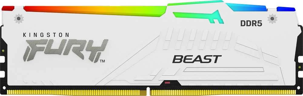 Kingston FURY Beast DDR5 RAM plokštelė su RGB apšvietimu