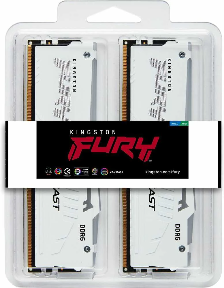 Kingston FURY DDR5 RAM atmintis pakuotėje