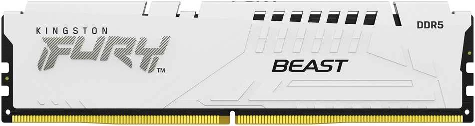 RAM Kingston KF560C30BWEK2-32 32GB 6000MT/s DDR5 CL30 DIMM (Kit of 2) FURY Beast Baltas EXPO | Kingstonas