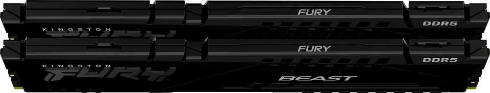 RAM Kingston KF564C32BBEK2-64 64GB 6400MT/s DDR5 CL32 DIMM (Kit of 2) FURY Beast Juodas EXPO | Kingstonas