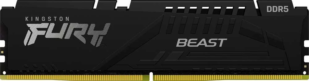 RAM Kingston KF564C32BBEK2-64 64GB 6400MT/s DDR5 CL32 DIMM (Kit of 2) FURY Beast Juodas EXPO | Kingstonas