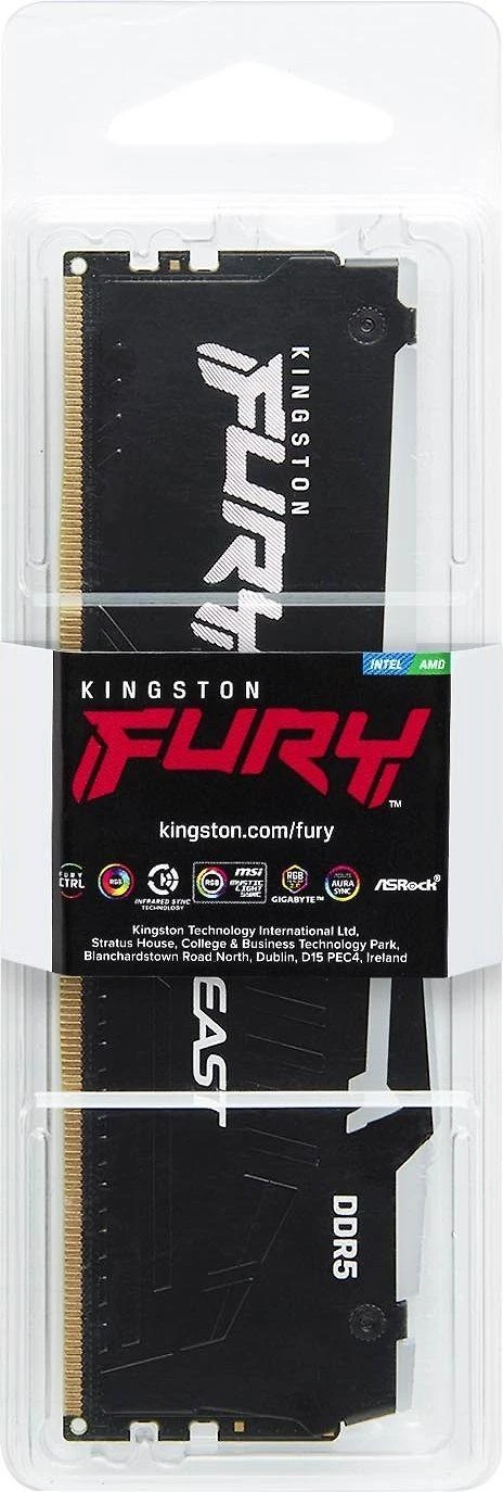 RAM Kingston Fury Beast RGB EXPO AMD 16GB [1x16GB 6000MHz DDR5 CL36 DIMM]
