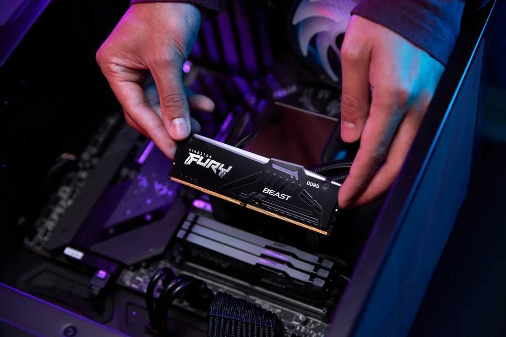 RAM Kingston | KF560C36BBEA-8 | 8 GB | DDR5 | 6000 MHz | PC/serveris | Registered No | ECC No