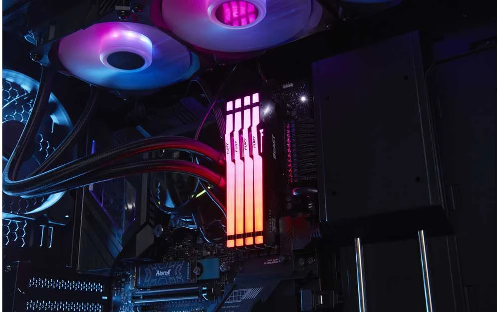 RAM Kingston | FURY Beast Juodas RGB EXPO | 16 GB | DDR5 | 6000 MHz | PC/serveris | Registracijos Nr. | ECC Nr.