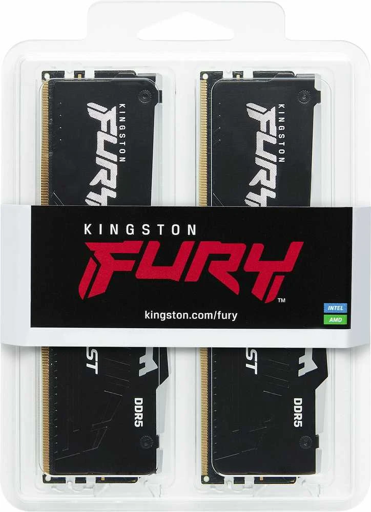RAM KINGSTON 16GB 6000MT/S DDR5 CL30 DIMM (KIT OF 2) FURY BEAST RGB EXPO