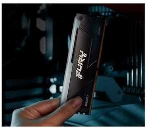 RAM Kingstonas | Fury Beast | 16 GB | DDR4 | 3200 MHz | PC/serveris | Registracijos Nr. | ECC Nr