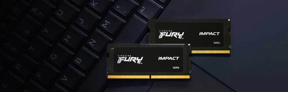 RAM KINGSTON 32GB 4800MT/s DDR5 CL38 SODIMM FURY Impact atmintis