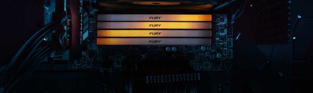 Vidinė atmintis (RAM) KINGSTON 32GB 3200MT/s DDR4 CL16 DIMM Kit of 2 1Gx8 FURY Renegade RGB