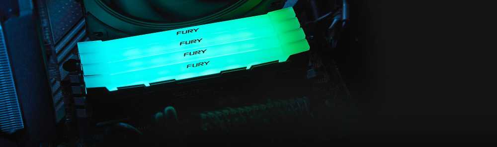 „Kingston KF432C16RB2AK2/16“ 16 GB 3200 MT/s DDR4 CL16 DIMM (2 vnt. rinkinys) FURY Renegade RGB | „Kingston“