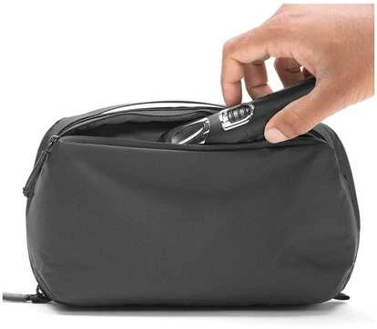 Peak Design Wash Pouch -toilettilaukku, musta