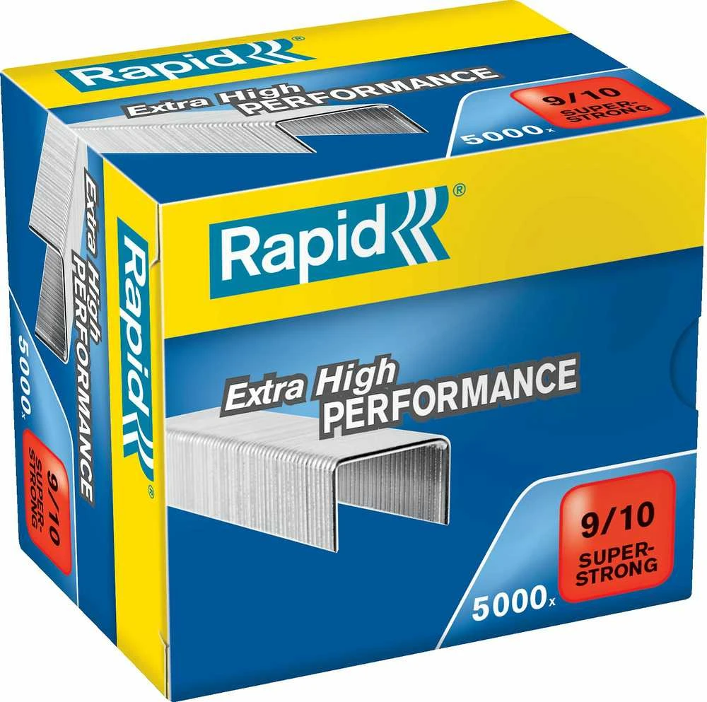 Rapid 9/10 kabių dėžutė 5000 vnt.