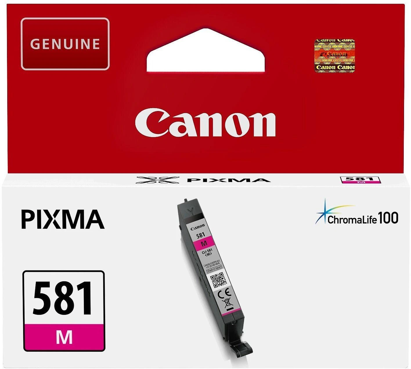 Canon CLI-581 (2104C001) Rašalinė kasetė, Purpurinė