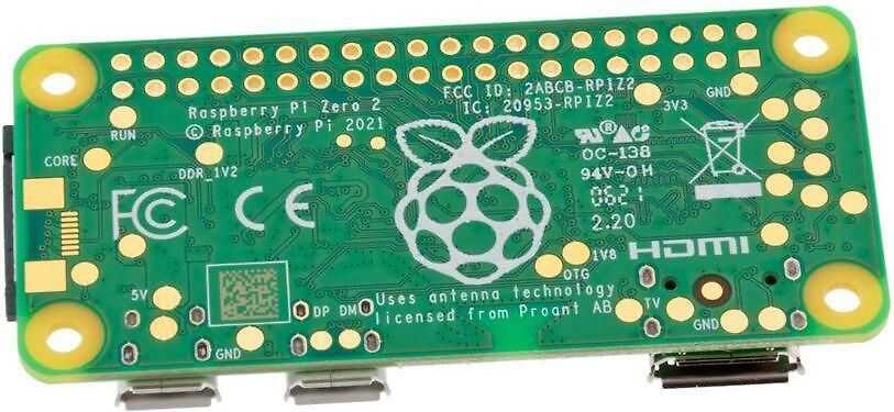 Raspberry Pi Zero 2 W 512MB RAM – WiFi + BT 4.2
