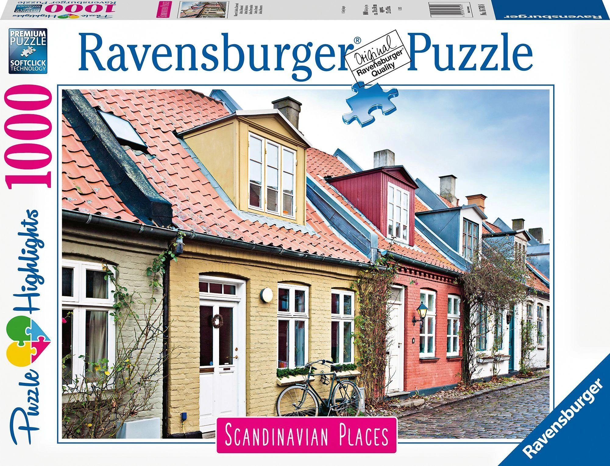 Ravensburger Dėlionė 1000 vnt. - Skandinavijos miestas