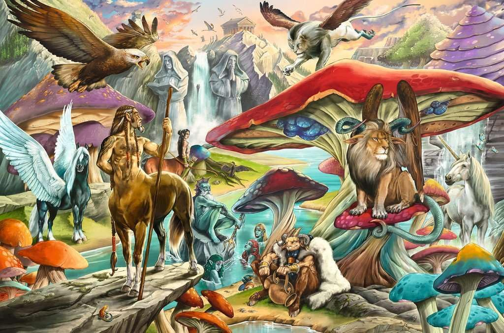 Ravensburger Dėlionė 5000 vnt. - Mistinis pasaulis aprašymas - Prekės nuotrauka