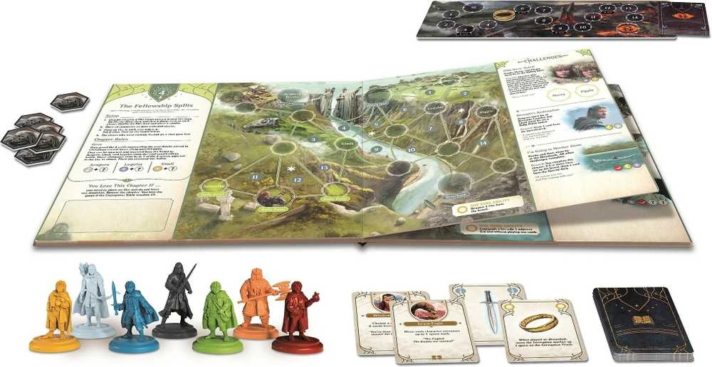 Ravensburger Žiedų valdovo nuotykių knygos žaidimas ENG