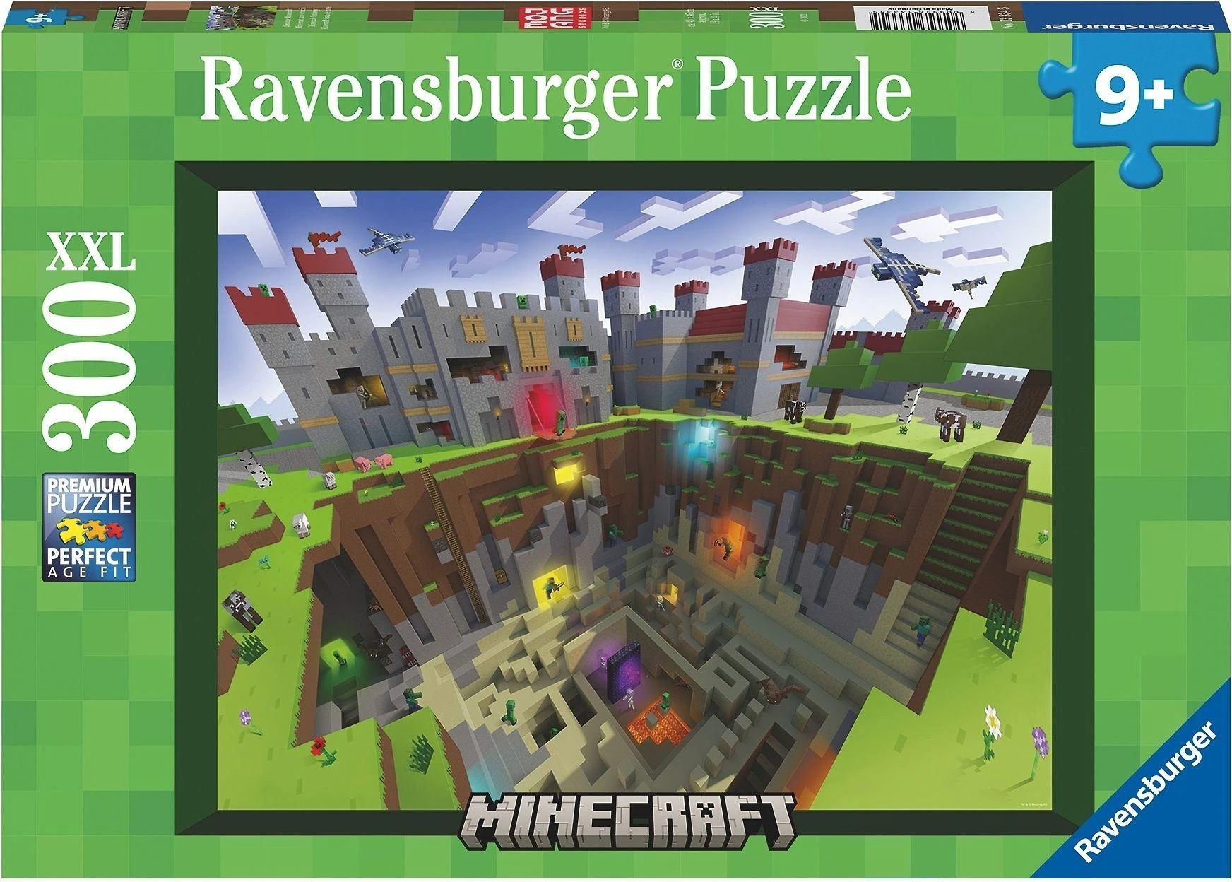 Ravensburger Dėlionė 300 vnt. - Minecraft