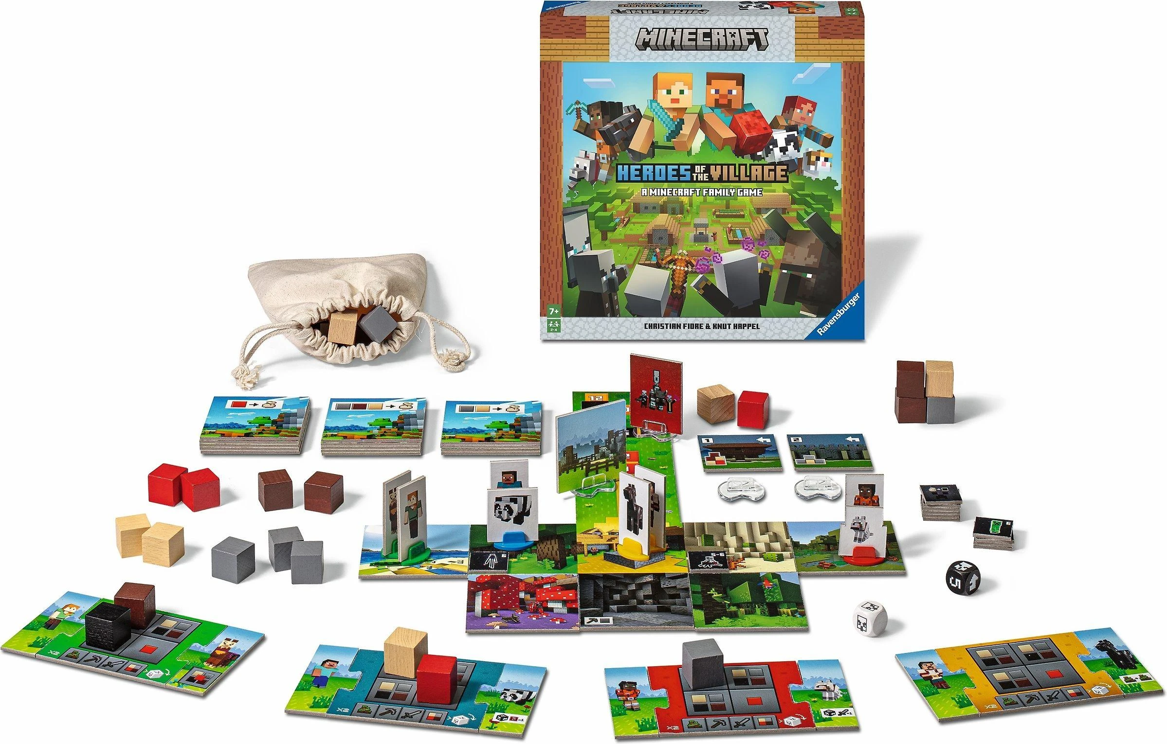 Ravensburger Minecraft: Heroes of the Village -lautapeli