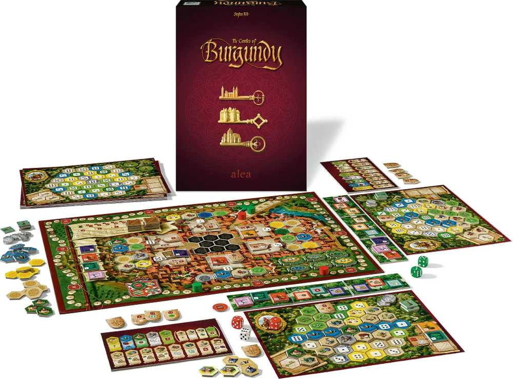 Ravensburger Burgundijos pilys