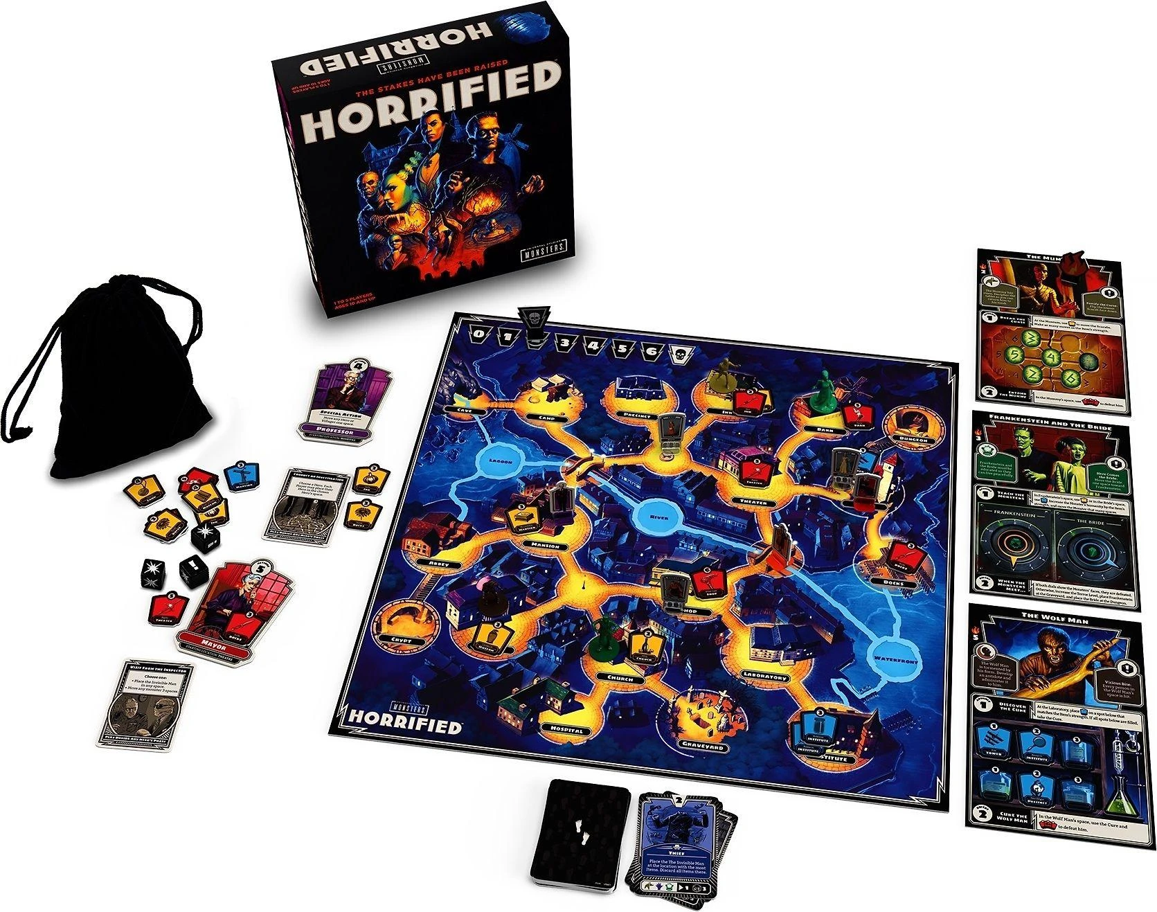 Dėlionė Ravensburger - Universal Horrified EN (10826827)
