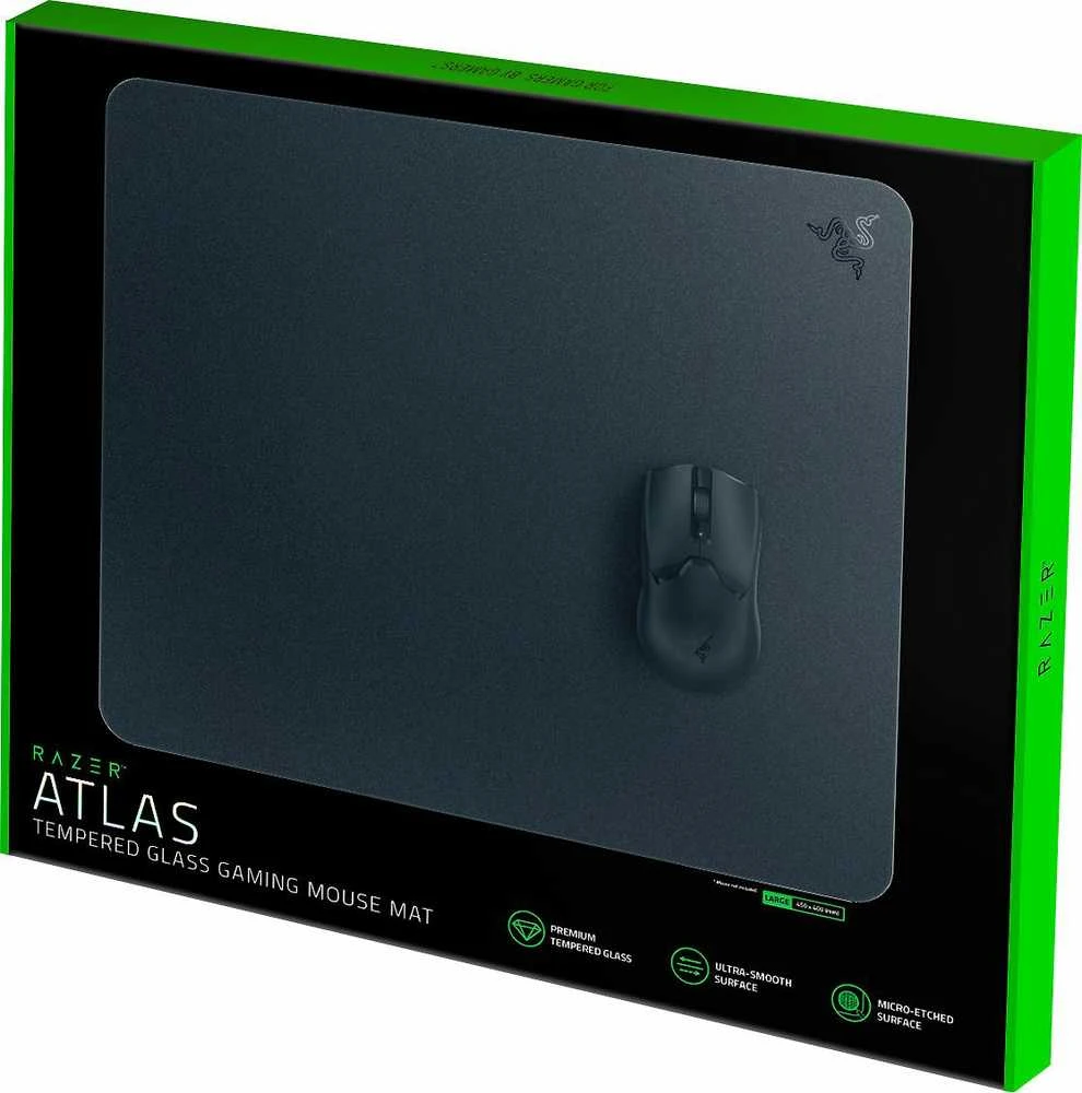 Razer | Pelės kilimėlis žaidimams | Atlas | Juodas