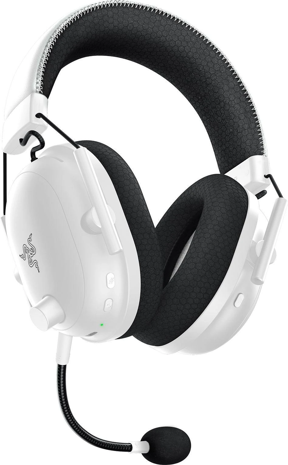 Razer BlackShark V2 Pro belaidės ausinės (2023), Baltos spalvos