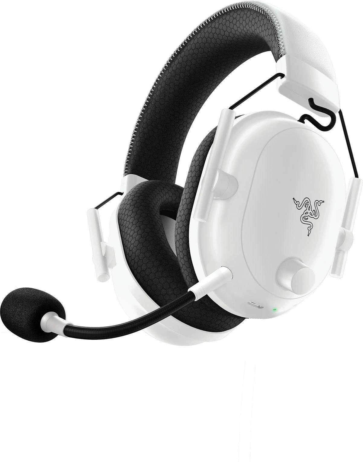 Razer BlackShark V2 Pro belaidės ausinės (2023), Baltos spalvos