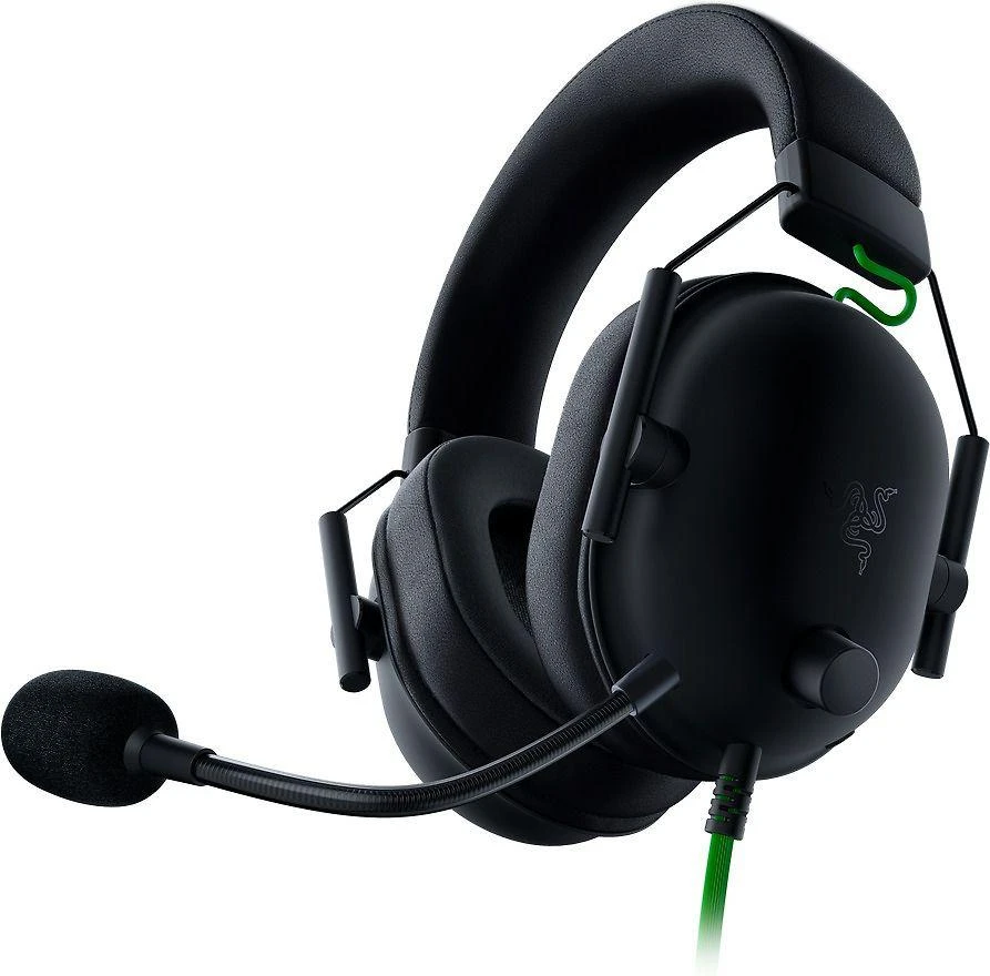 Ausinės Razer Esports BlackShark V2 X su laidu, Juodos
